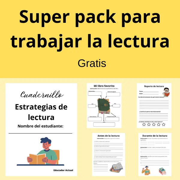 Super pack para trabajar la lectura