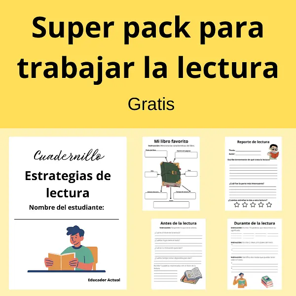 Super pack para trabajar la lectura
