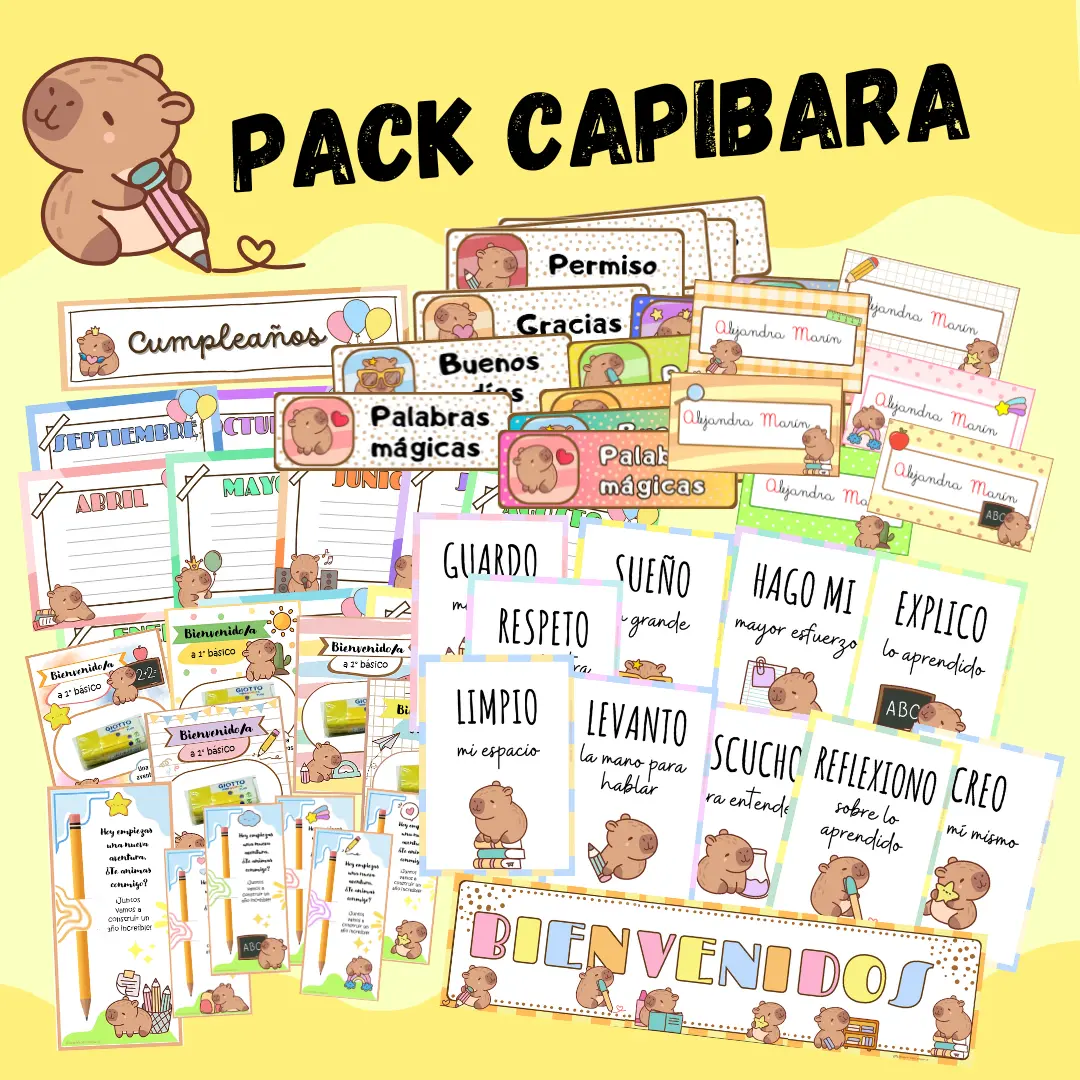 Pack Capibara