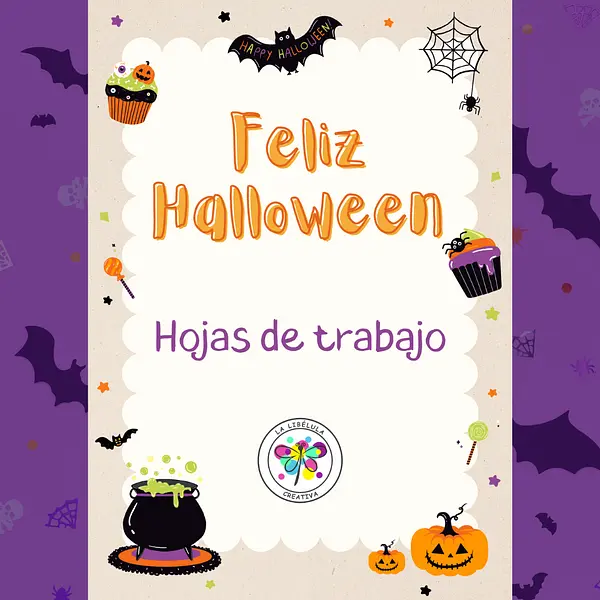 Spanish Worksheets Activities Halloween Hojas Trabajo Actividades Fun NO PREP