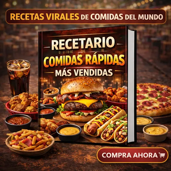 100 recetas de comidas rápidas más vendidas