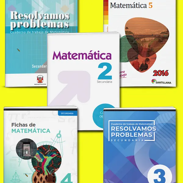 CUADERNOS DE TRABAJO MATEMATICA(MINEDU)