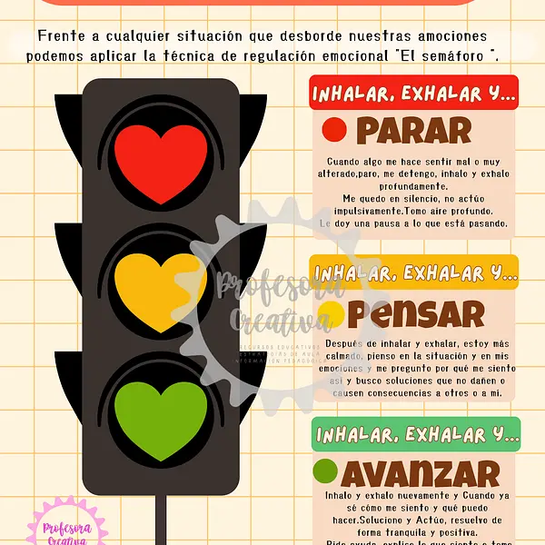 🚦 Técnica de regulación emocional y respiración