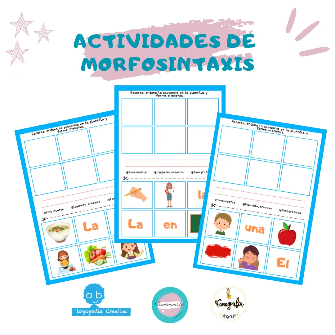 Actividades de Morfosintaxis