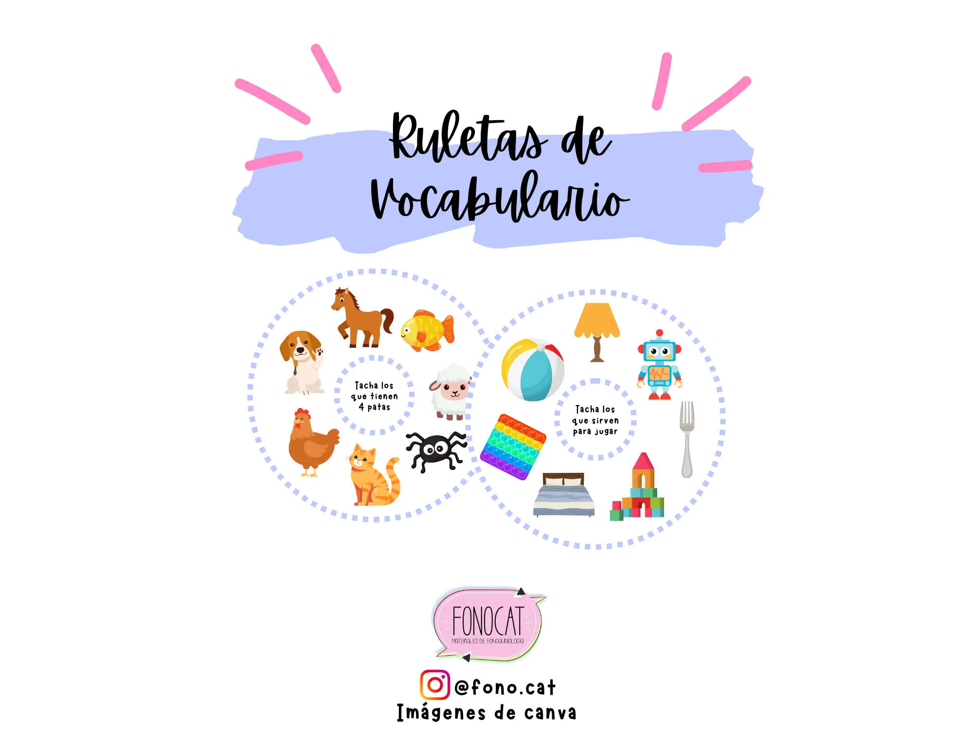 Ruletas de Vocabulario