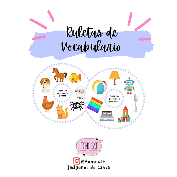 Ruletas de Vocabulario
