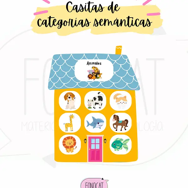 Casitas de Categorías Semánticas
