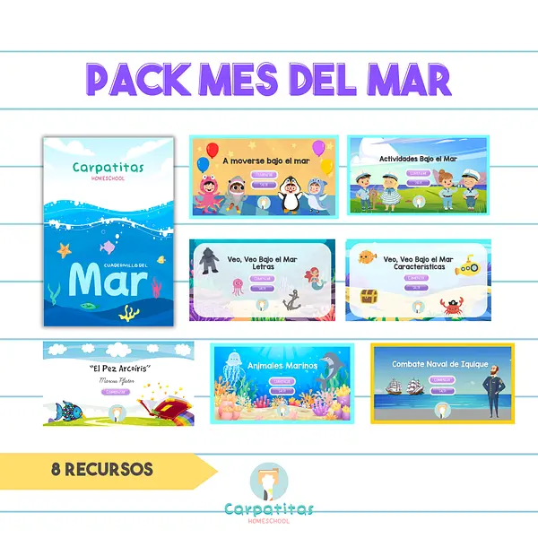 Super Pack Mes del Mar