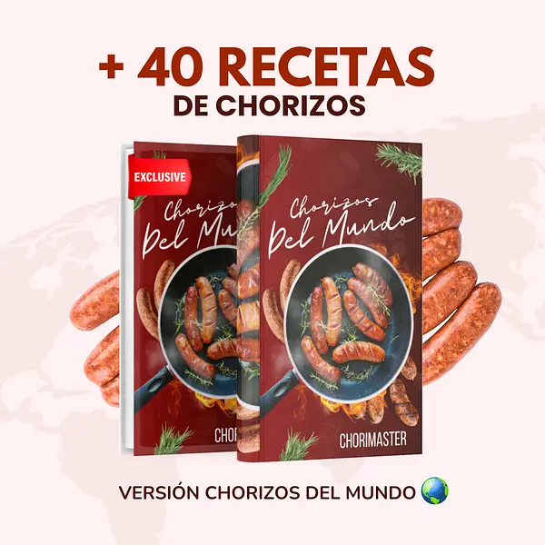 Recetario CHORIZOS del MUNDO🌍