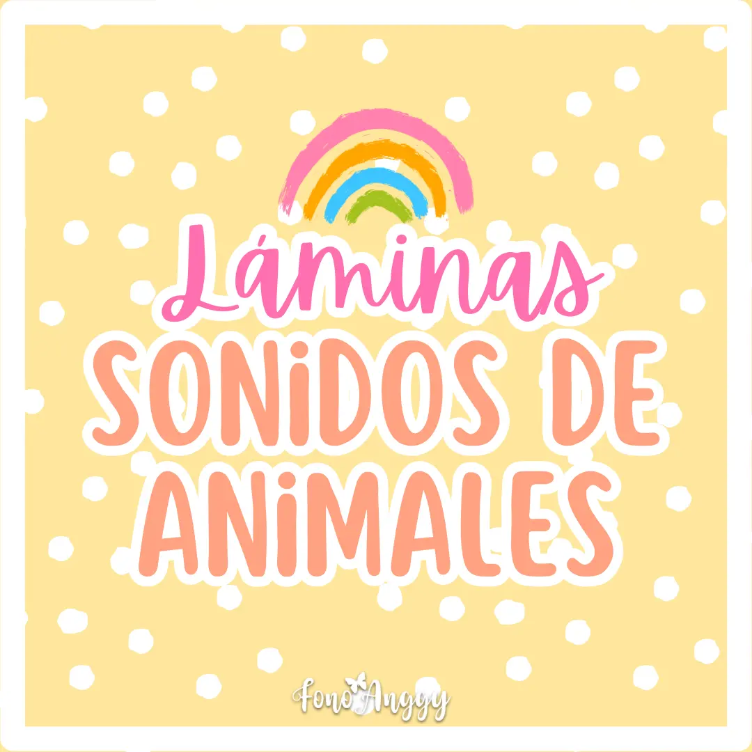 Láminas Sonidos de Animales