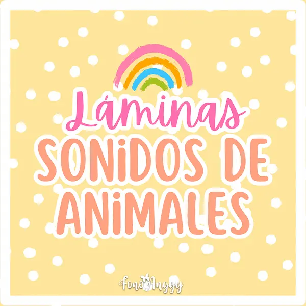 Láminas Sonidos de Animales