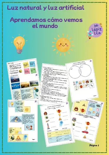 LUZ NATURAL Y LUZ ARTIFICIAL