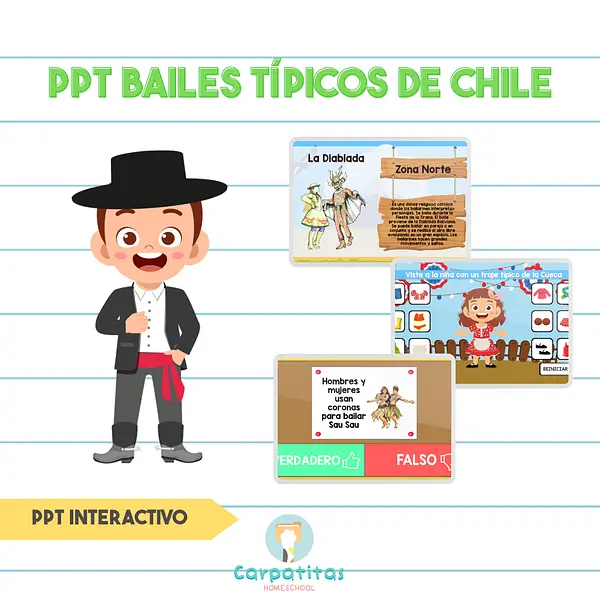 Bailes Típicos de Chile Para Niños | Fiestas Patrias Chile