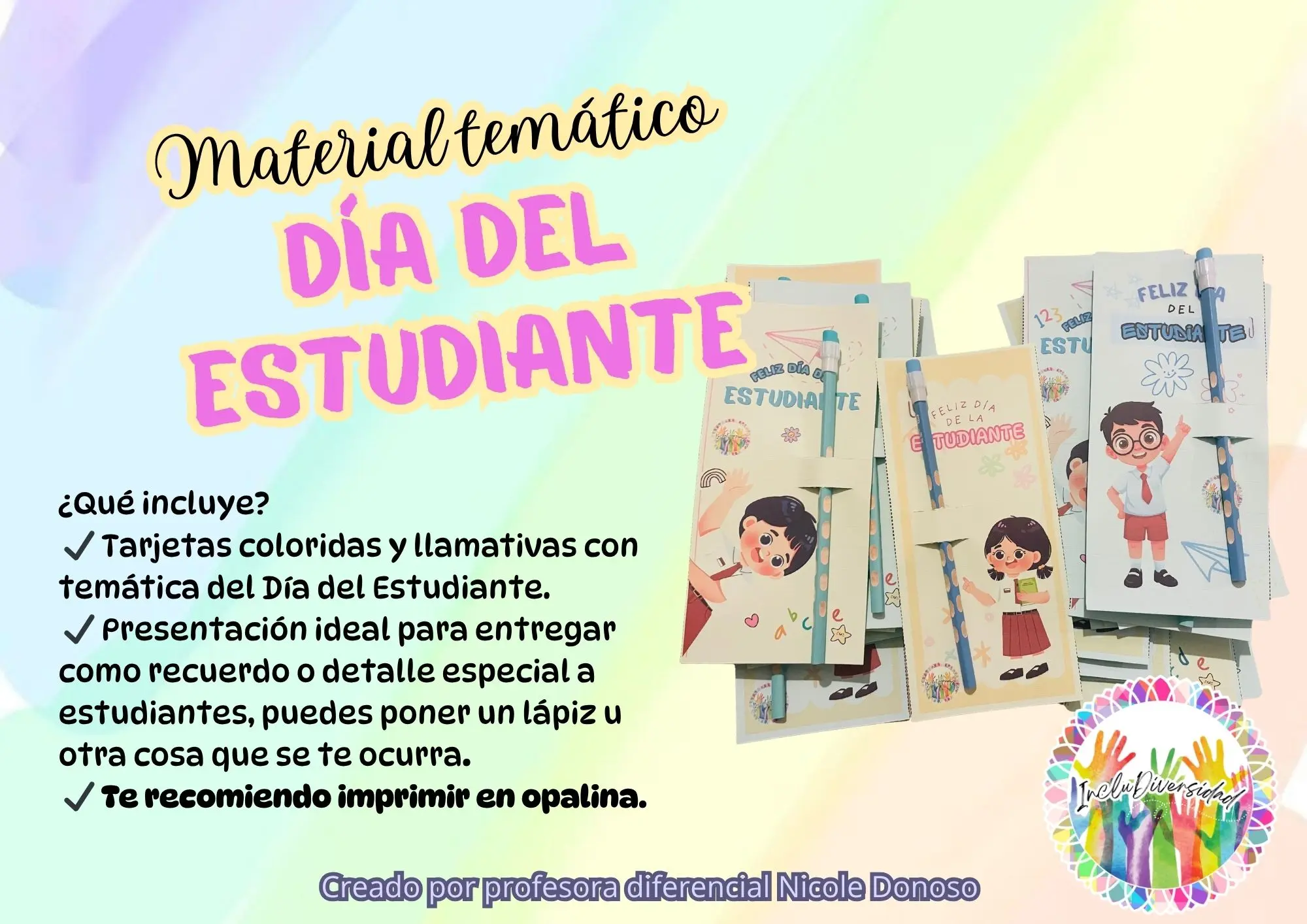 Material día del estudiante