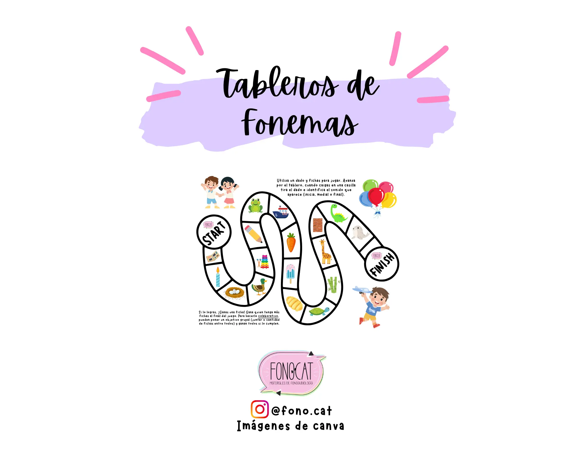 Tableros de Fonemas (Conciencia Fonémica)