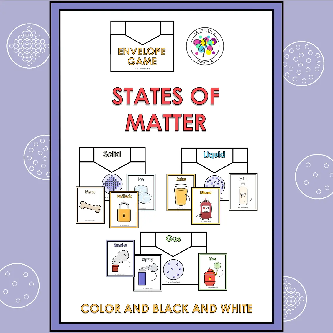 ESTADOS DE LA MATERIA - JUEGO DE SOBRE - INGLES.png
