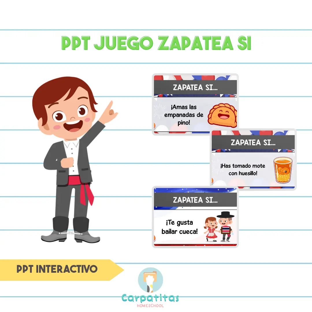 Juego de Fiestas Patrias Para Niños: Zapatea Si… | Chile