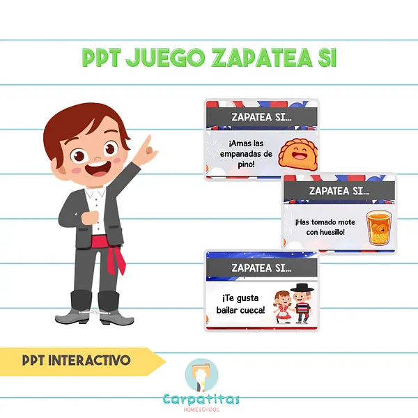 Juego de Fiestas Patrias Para Niños: Zapatea Si… | Chile