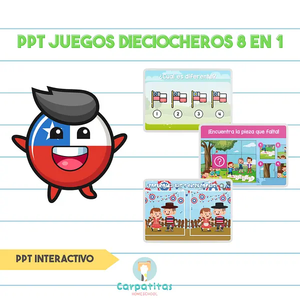 Mini Juegos Interactivo Para Fiestas Patrias