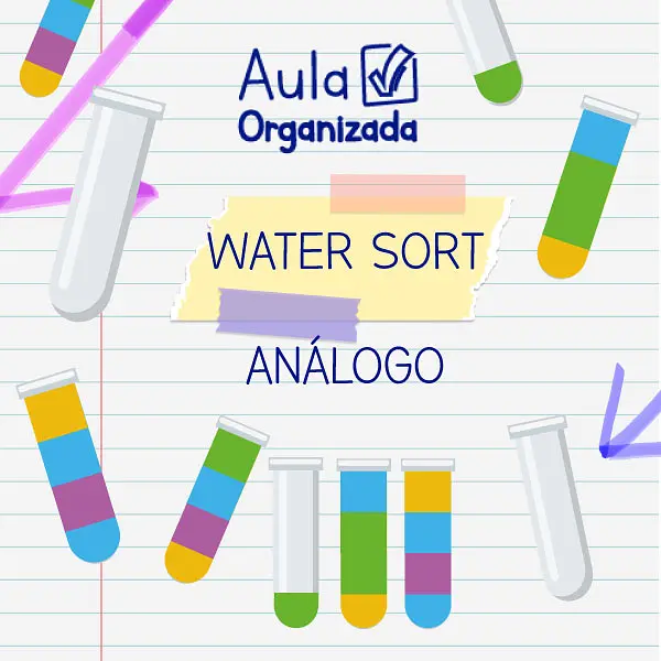 JUEGO WATER SORT ANÁLOGO