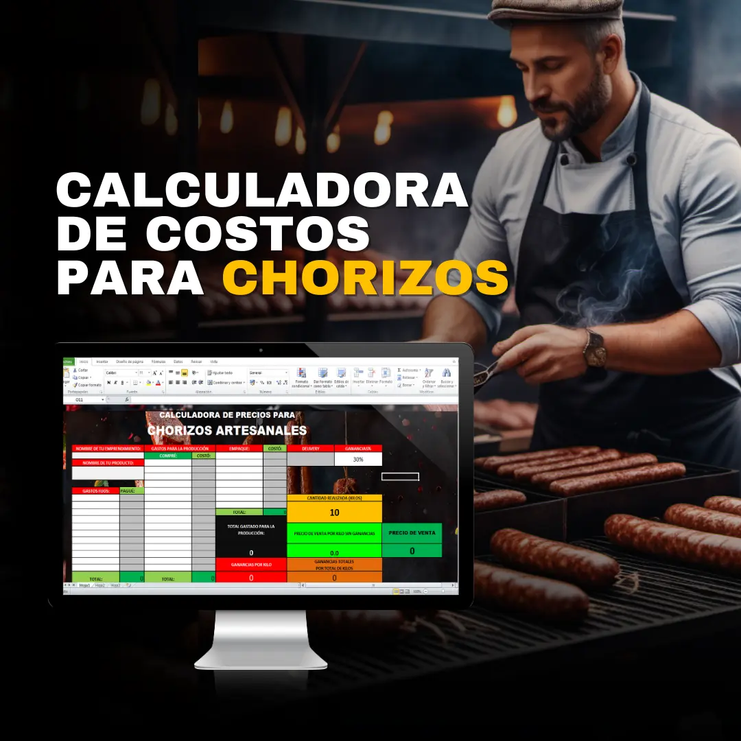 CALCULADORA DE COSTOS PARA TU EMPRENDIMIENTO DE CHORIZOS