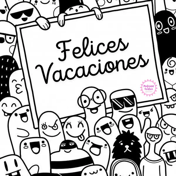 Afiches felices Vacaciones