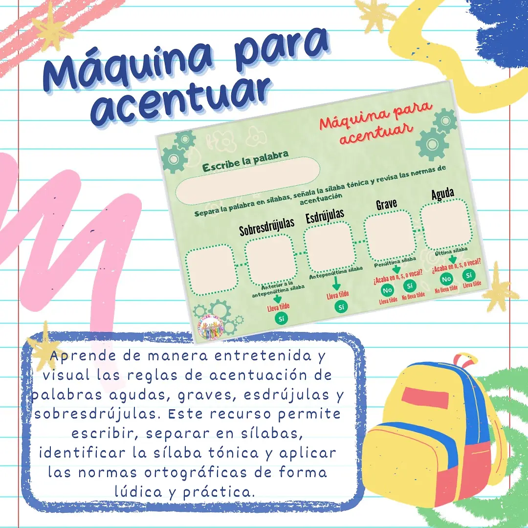 Post de Instagram Material Vuelta al Cole Infantil Multicolor.jpeg