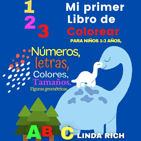 Libro para colorear para niños de 1 a 3 años