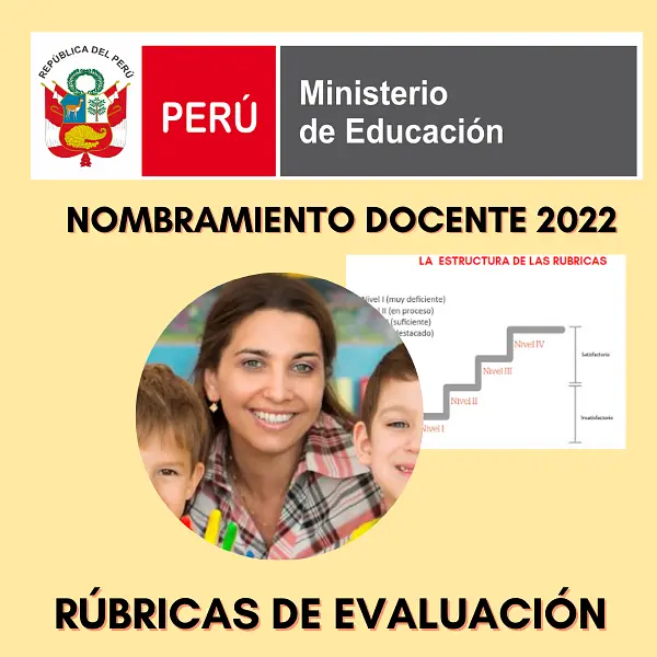 NOMBRAMIENTO DOCENTE: RÚBRICAS DE EVALUACIÓN