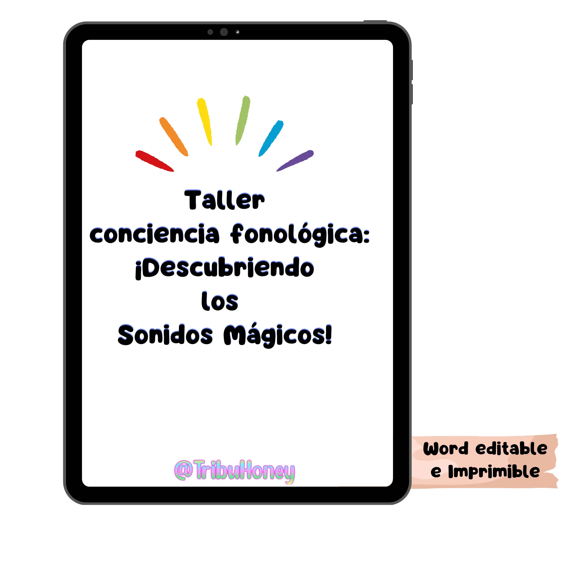 Taller conciencia fonológica