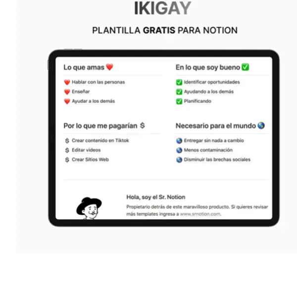 KIGAI: Descubre Tu Propósito con Nuestra Plantilla Exclusiva