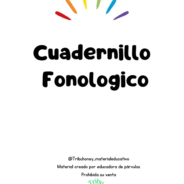 Cuadernillo fonológico