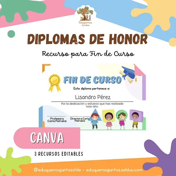 Diplomas de Honor Fin de Curso