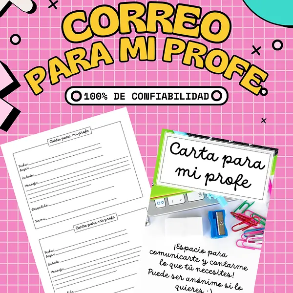 Carta para mi profe