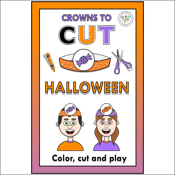 Crowns Hat Craft Halloween Headband Candy