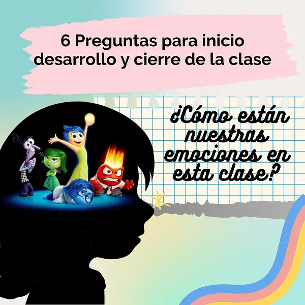 PPT editable PREGUNTAS emociones en clases online