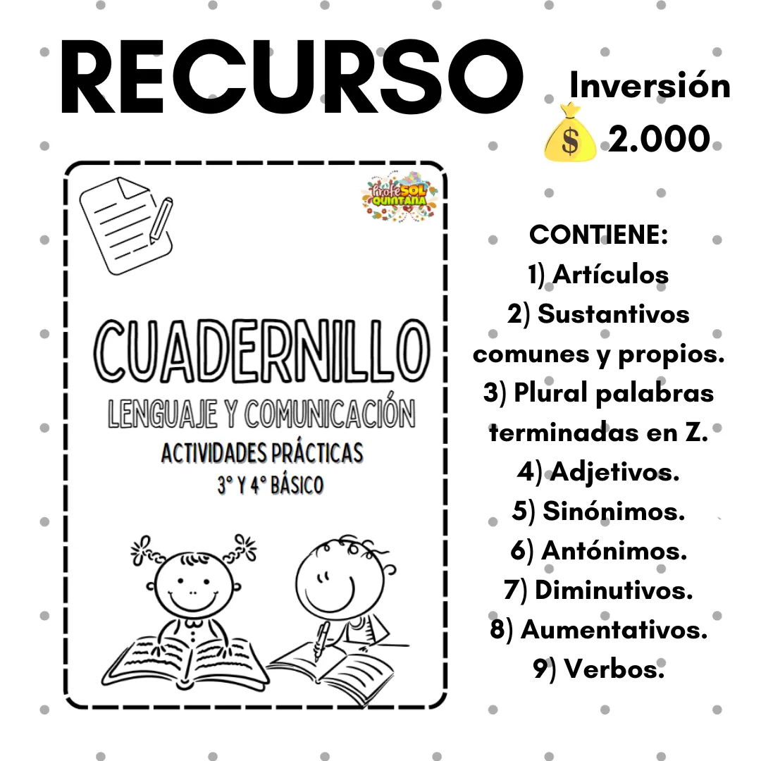 CUADERNILLO 3° Y 4° Lenguaje y Comunicación