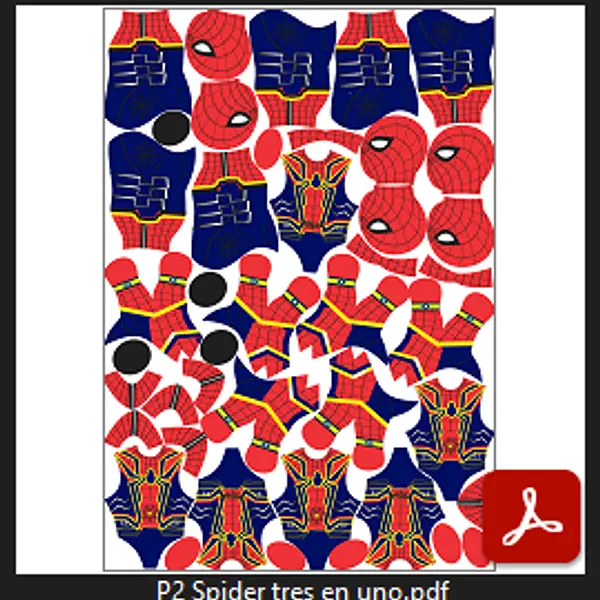 Spiderman tres en uno