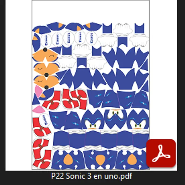 Sonic, 3 en uno