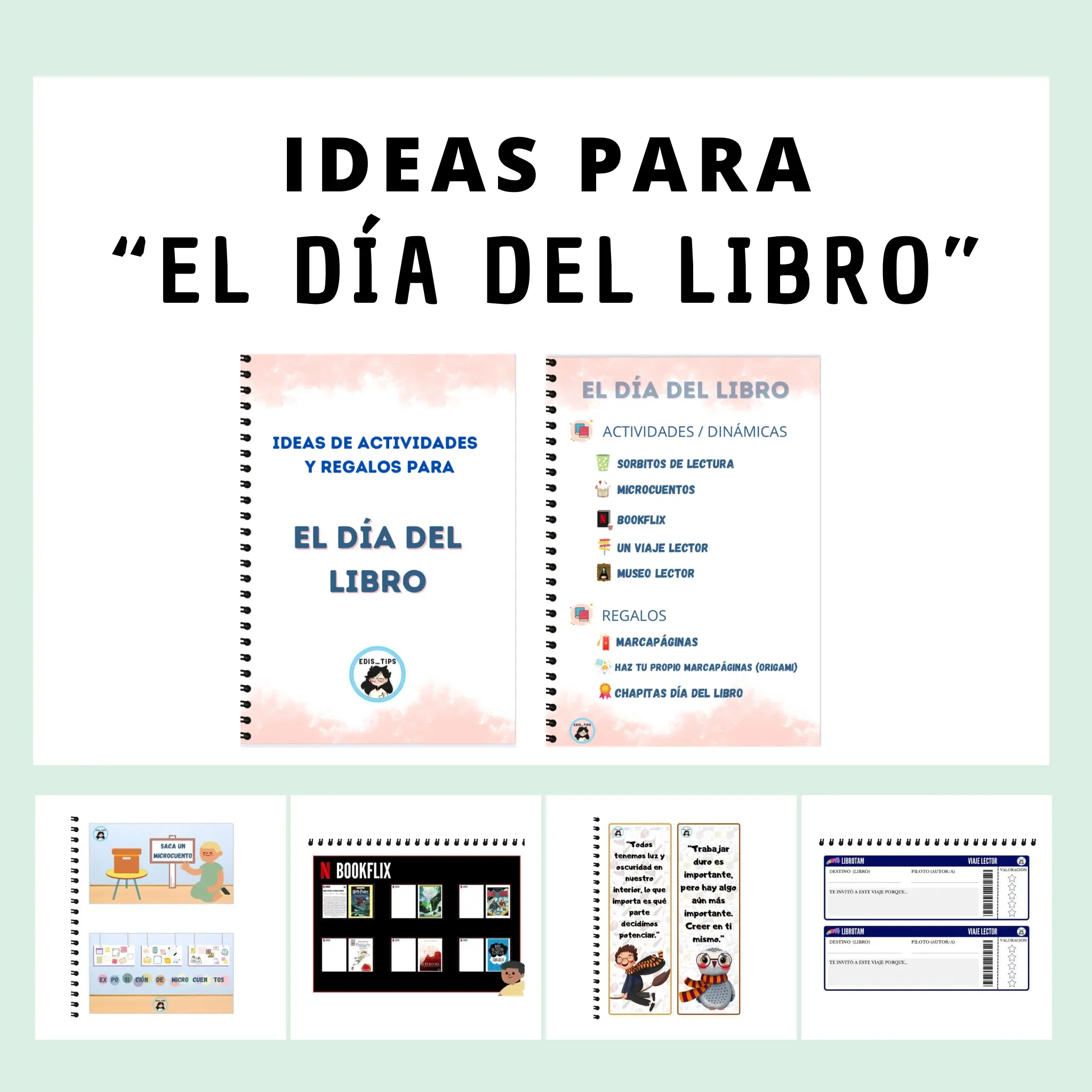 IDEAS PARA EL DÍA DEL LIBRO