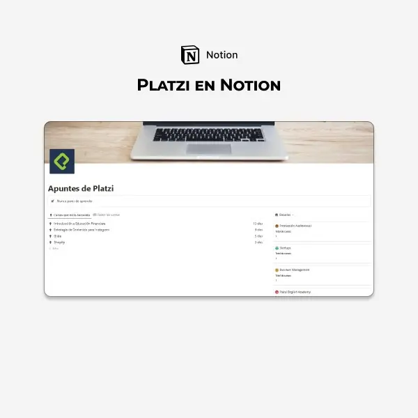 Platzi en Notion