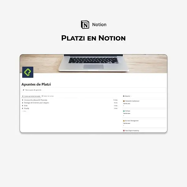 Platzi en Notion