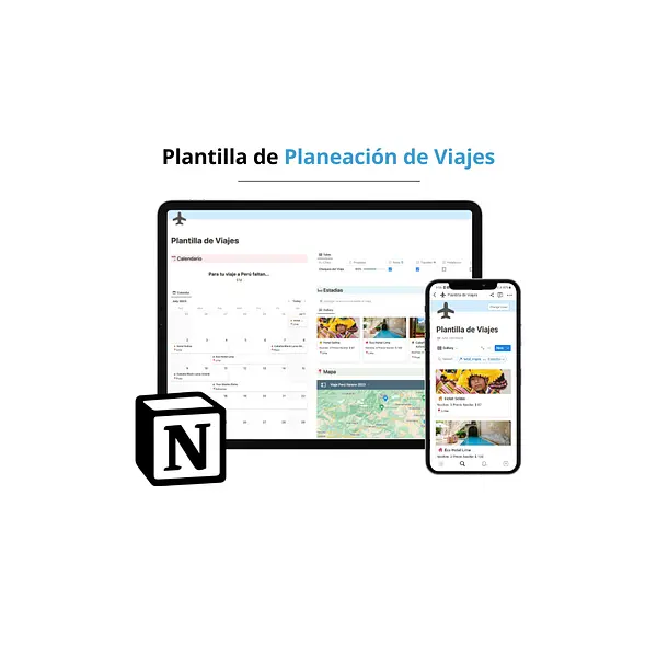 Plantilla para Planeación de Viajes ✈️