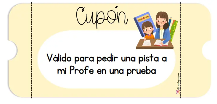 Cupones de clases