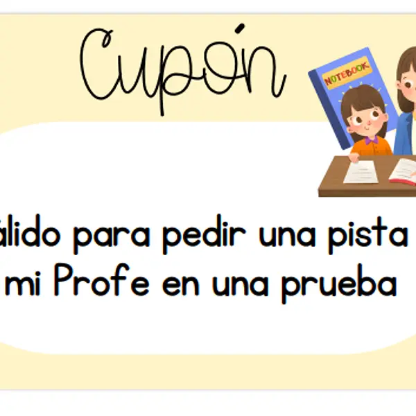Cupones de clases