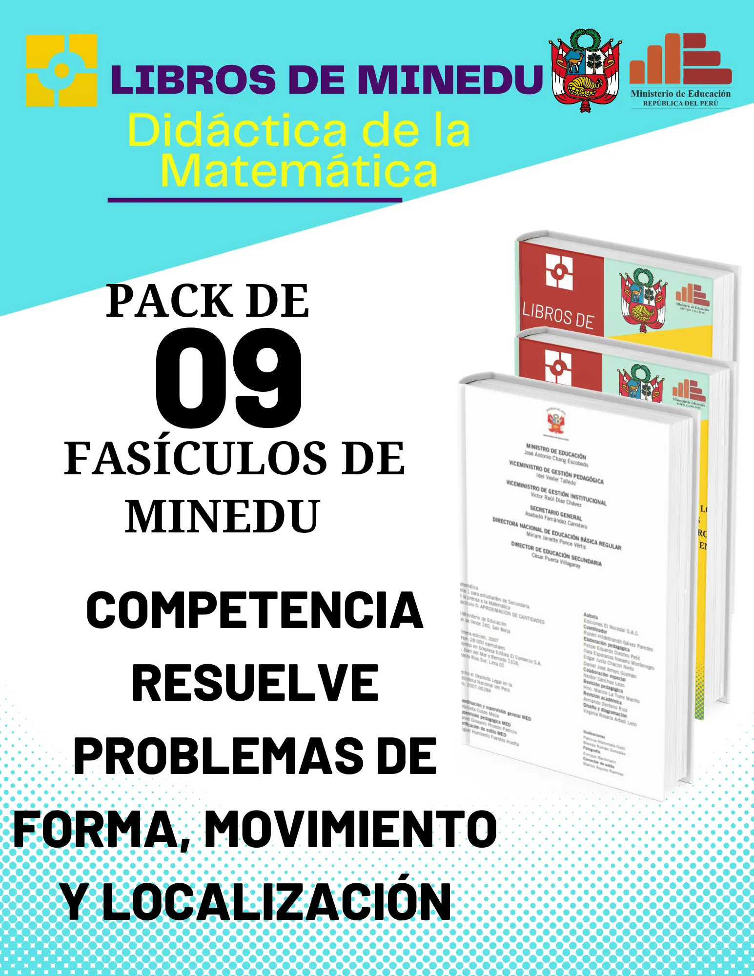 LIBROS DE MINEDU COMPETENCIA RESUELVE PROBLEMAS DE FORMA, MOVIMIENTO Y LOCALIZACIÓN