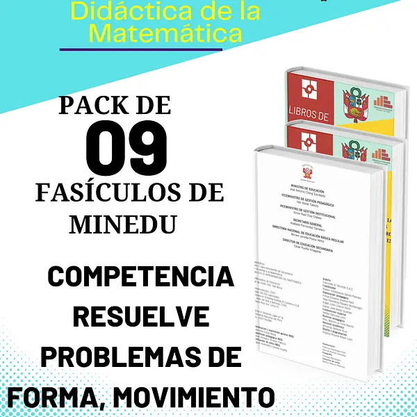LIBROS DE MINEDU COMPETENCIA RESUELVE PROBLEMAS DE FORMA, MOVIMIENTO Y LOCALIZACIÓN