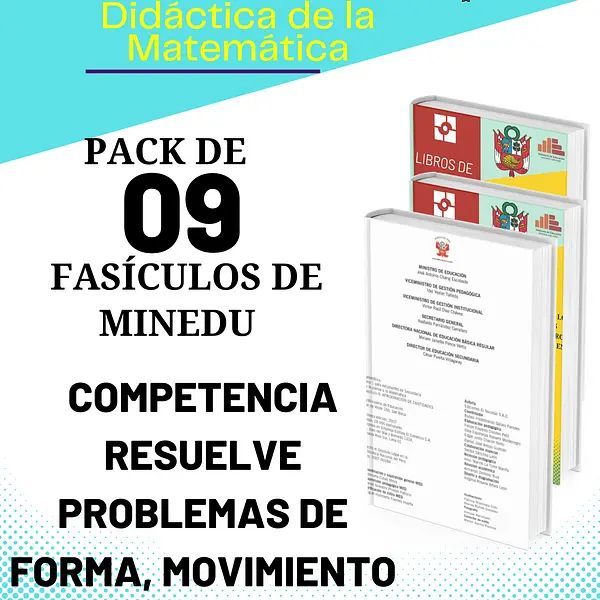 LIBROS DE MINEDU COMPETENCIA RESUELVE PROBLEMAS DE FORMA, MOVIMIENTO Y LOCALIZACIÓN
