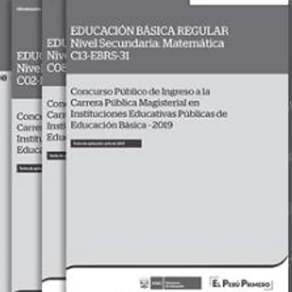 Cuadernillo de Nombramiento docente 2018