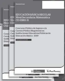 Cuadernillo de Nombramiento docente 2018